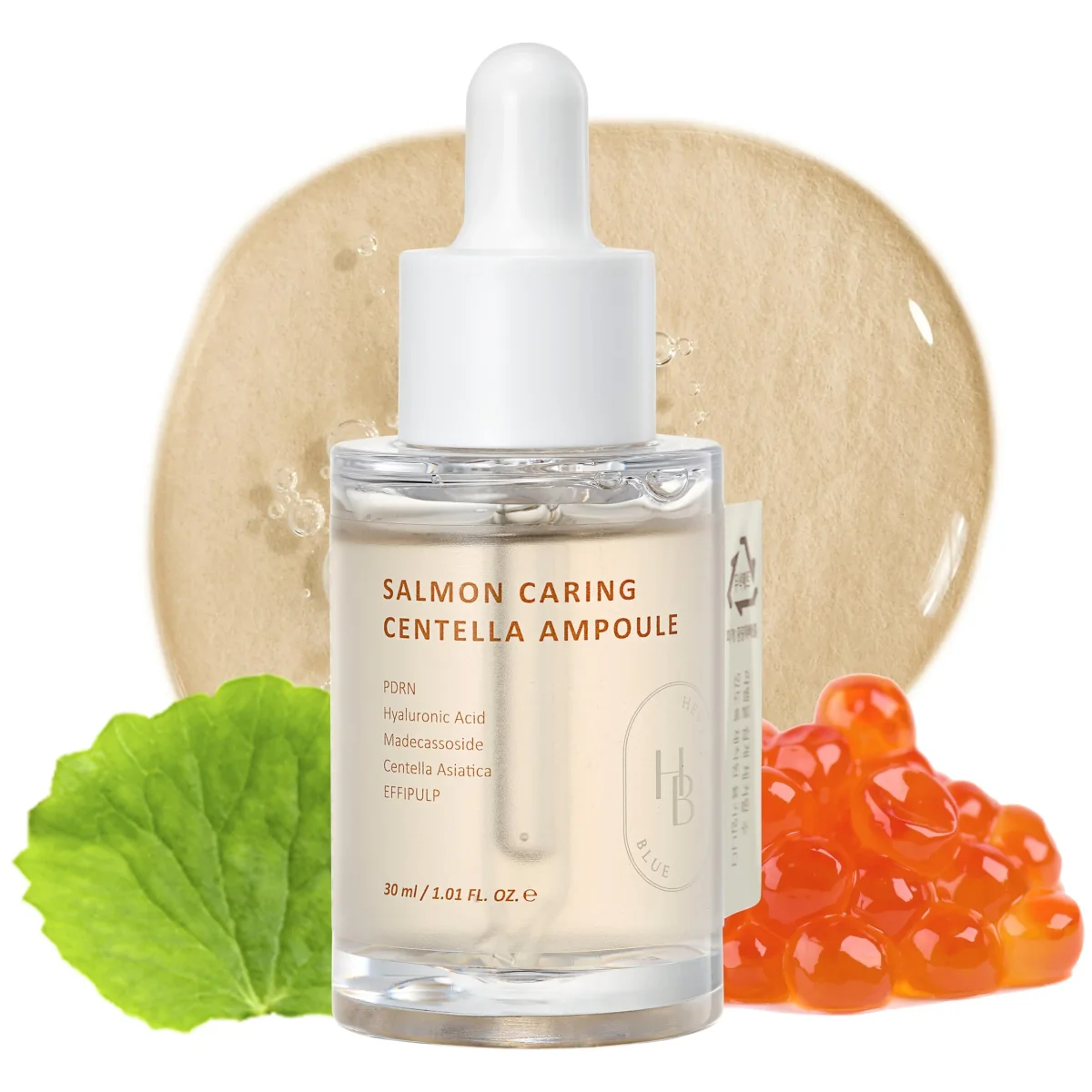 HEVEBLUE Salmon Caring Centella Ampoule